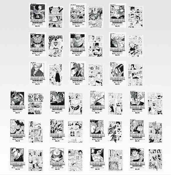 G賞 コミックスクリアファイルセット 巻二十二～巻四十二