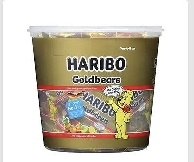 ハリボー　ミニゴールドベアードラム　1,000g