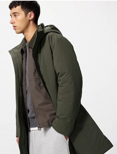 ハイブリッドダウンコート