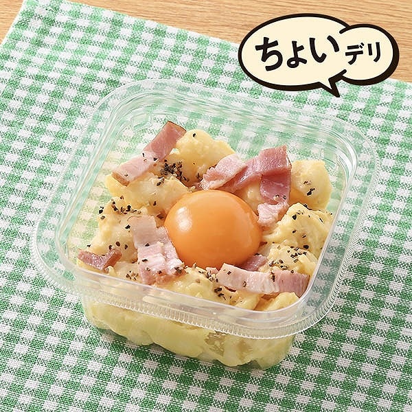 カルボナーラ風ポテマカサラダ