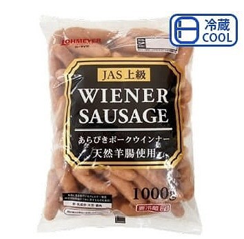 ローマイヤ　あらびきポークウインナー　1,000g