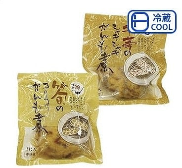 横山食品　筍と牛蒡のがんも煮セット　6枚入