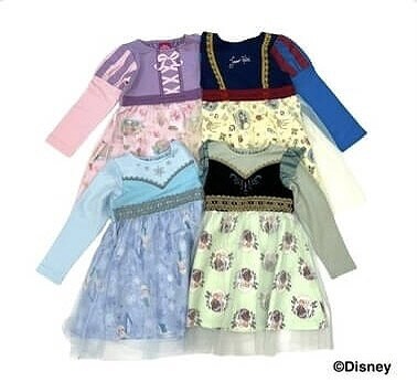 Disney　キッズドレス　日本サイズ95-120