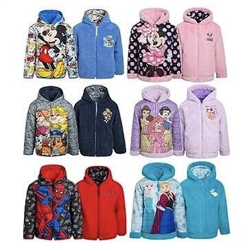 Disney　キッズ　リバーシブルジャケット　米国サイズ　3T-6