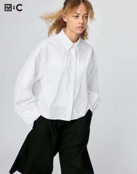 コットンコクーンシャツ