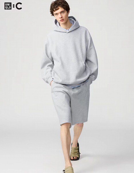 スウェットワイドショーツ