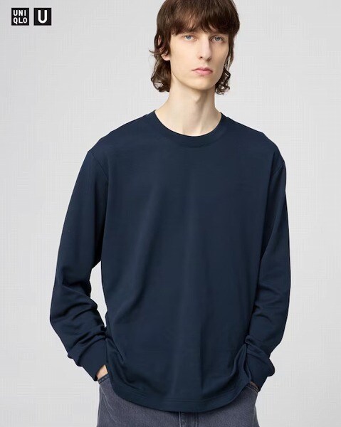 エアリズムコットンクルーネックTシャツ