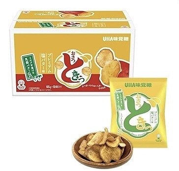 UHA味覚糖 おさつどきっ プレミアム塩バター味 65g×10袋