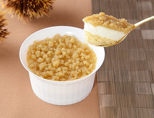 ほろふわ栗粉のダブルフロマージュ