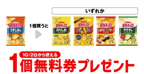 カルビー ポテトチップス うすしお味 