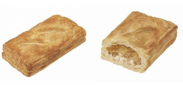 きのことチキンのクリームシチューパイ