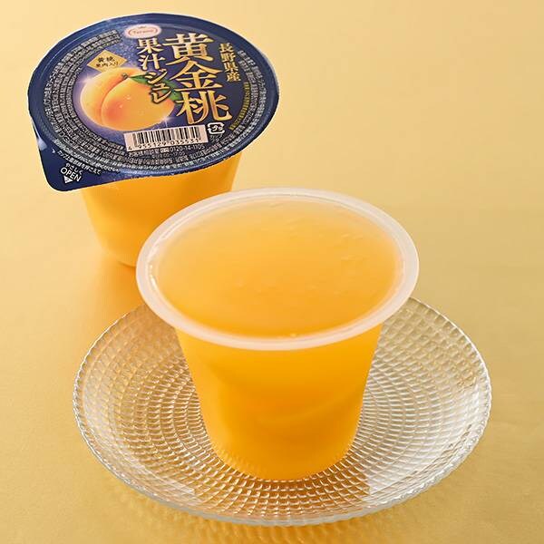 長野県産黄金桃果汁ジュレ