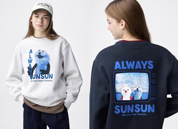 ヘビーウェイトスウェットプルオーバー パペットスンスン