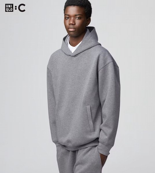 スウェットオーバーサイズプルパーカ