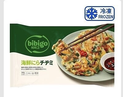 CJ　bibigo　海鮮にらチヂミ　840g