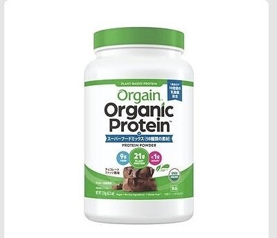 Orgain オーガニック　プロテイン　スーパーフードミックス　チョコレートファッジ風味　1.2kg