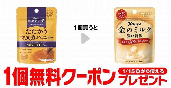 健康のど飴 たたかうマヌカハニー 小袋