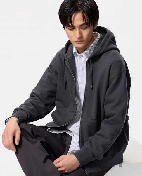 スウェットフルジップパーカ