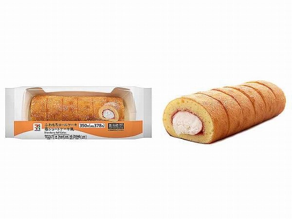 ７プレミアム　ふわもちロール・苺ショート