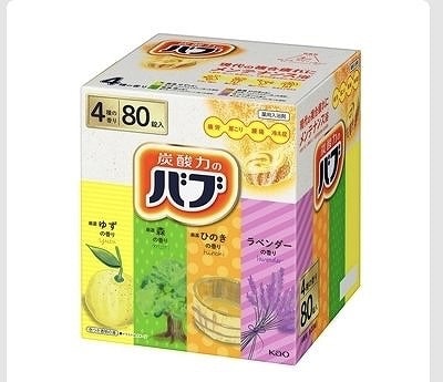 炭酸力のバブ　薬用入浴剤　4種の香り×20錠