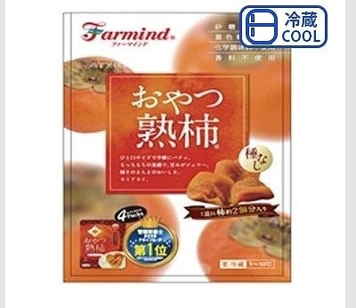 おやつ熟柿　セミドライ　種なし　63g×4パック