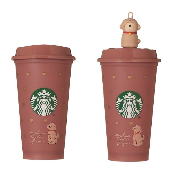 バレンタイン2026カラーチェンジングリユーザブルカップ473ml/バレンタイン2026カラーチェンジングリユーザブルカップ473ml＋バレンタイン2026リユーザブルカップ専用ドリンクホールキャップベアリスタ