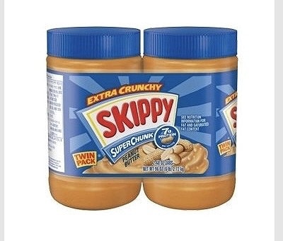 スキッピ―　ピーナッツバター　チャンク　1.36kg×2個