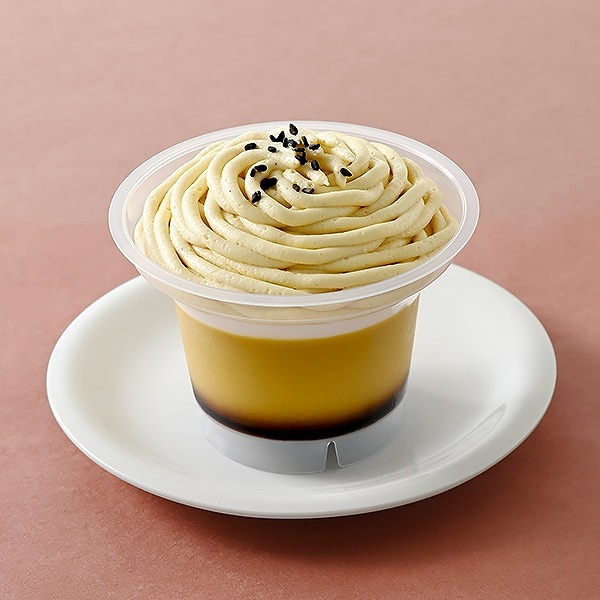 紅はるかのモンブランプリン