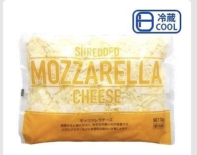 ムラカワ　モッツァレラシュレッドチーズ　1,000g