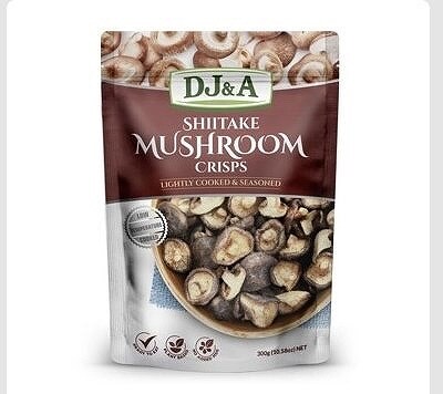 DJ＆A シイタケ マッシュルーム クリスプス