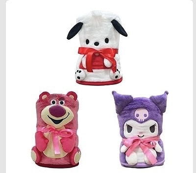 興和　キャラクターハーフブランケット　100cm×140cm