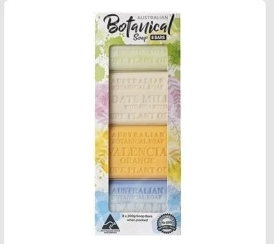 オーストラリアン　ボタニカルソープ　固形石鹸　4種入　200g×8個