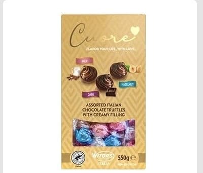 WITOR‘S　クオーレイタリアンチョコレート　550g