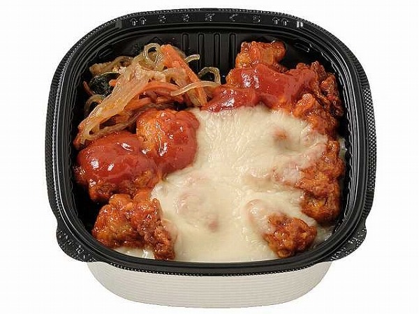 チーズの虜 ヤンニョムチキン丼