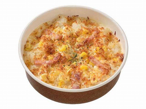 コーンとマヨネーズのポテトグラタン