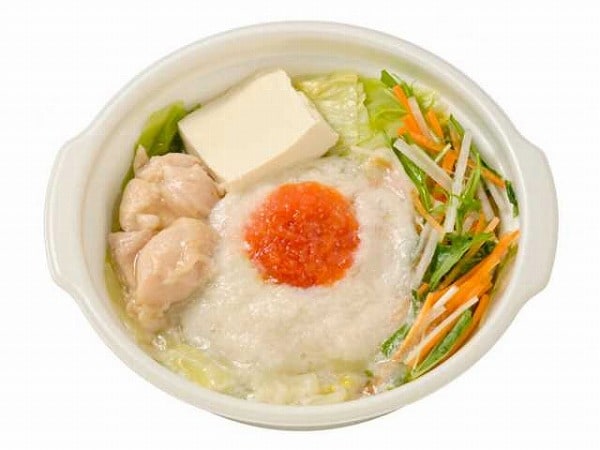 明太とろろ鍋 鶏だし醤油味