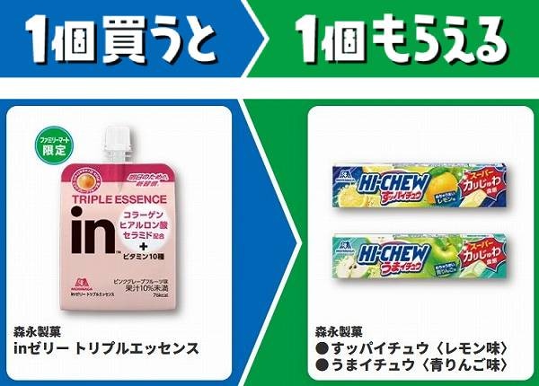 森永製菓　inゼリー　トリプルエッセンス