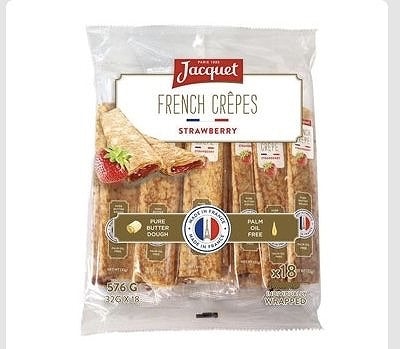 Jacquet　ストロベリークレープ　32g×18個