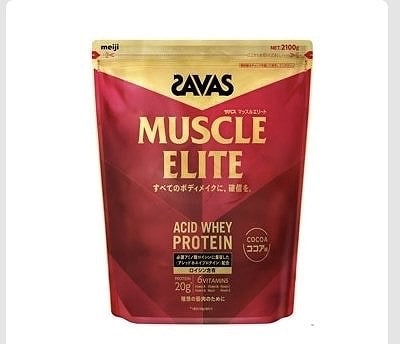 SAVAS マッスルエリート　ホエイプロテイン　ココア味　2,100g