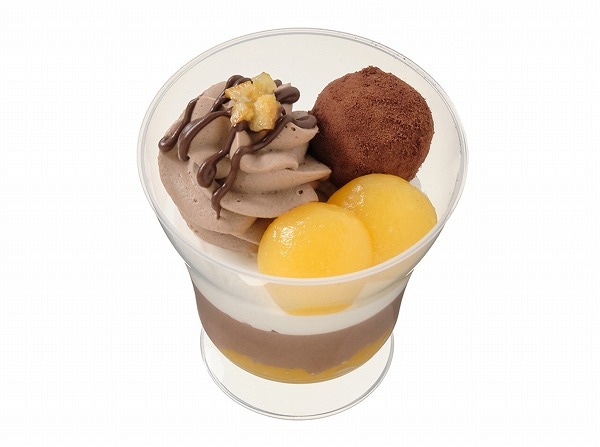 ショコラオランジュの和パフェ