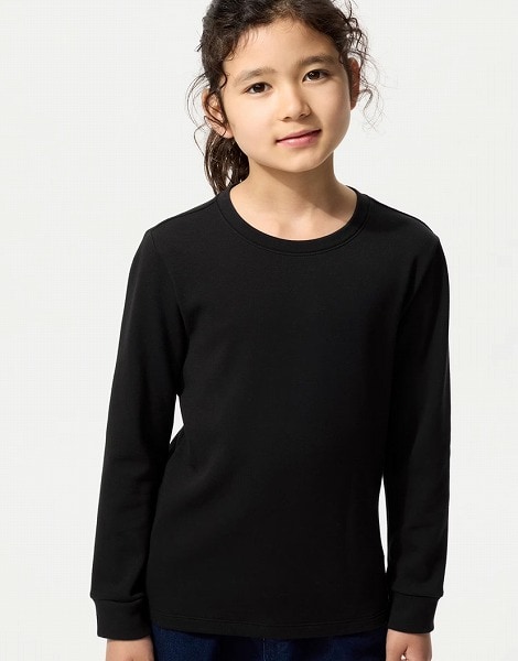 極暖ヒートテックコットンクルーネックTシャツ