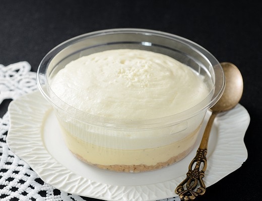 盛りすぎ！ふわ濃チーズケーキ