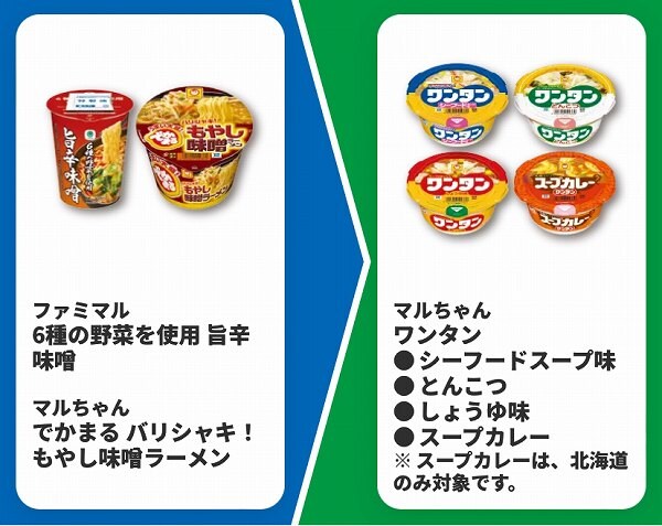 ファミマル 6種の野菜を使用 旨辛味噌/マルちゃん でかまる バリシャキ！もやし味噌ラーメン