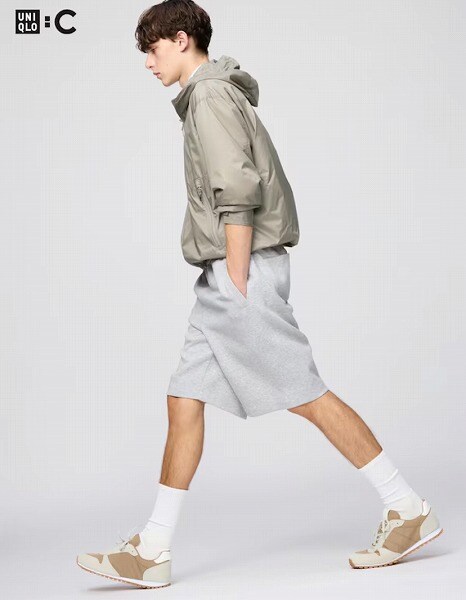 スウェットワイドショーツ