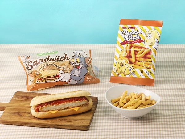 トムとジェリー パニーニ風カツサンド ～チーズ＆ラタトゥイユ～/トムとジェリー チーズ味カリカリスティック