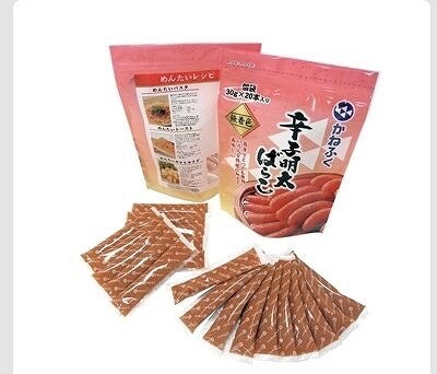 かねふく　無着色　辛子明太ばらこ　30g×20本入