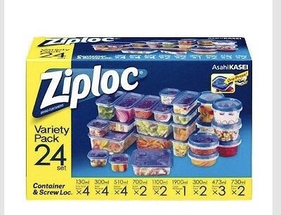 ジップロック　コンテナ―　バラエティパック　24組
