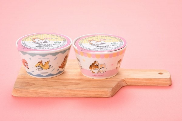 mofusand　シリアルボウル&白桃ゼリー