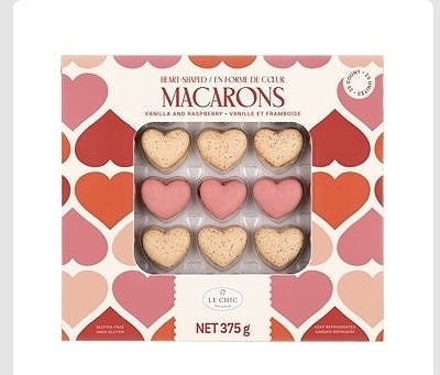 LE CHIC ハート型 マカロン　バニラ・ラズベリー　375g