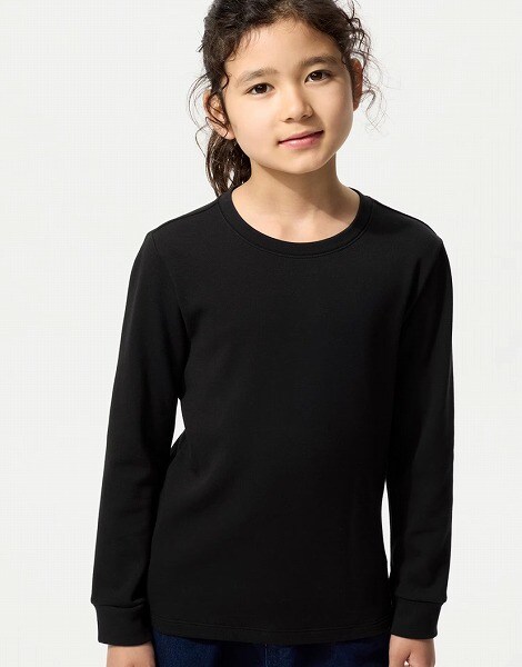 極暖ヒートテックコットンクルーネックTシャツ